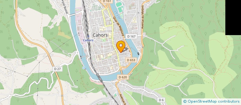 localisation de l'entreprise MONSIEUR RENE SOLARI  CAHORS