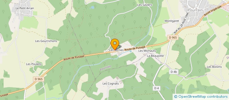 localisation de l'entreprise MONSIEUR RENE SONTROP à POURRAIN