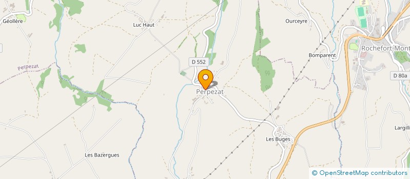 localisation de l'entreprise MONSIEUR RENE SOULIER  AURIERES