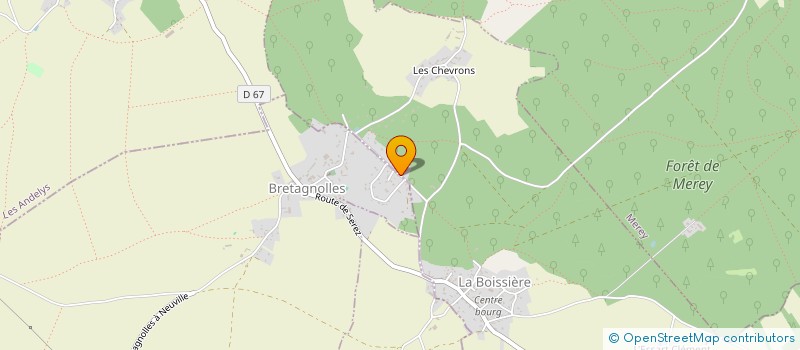 localisation de l'entreprise MONSIEUR RENE SOURDEIX à BRETAGNOLLES