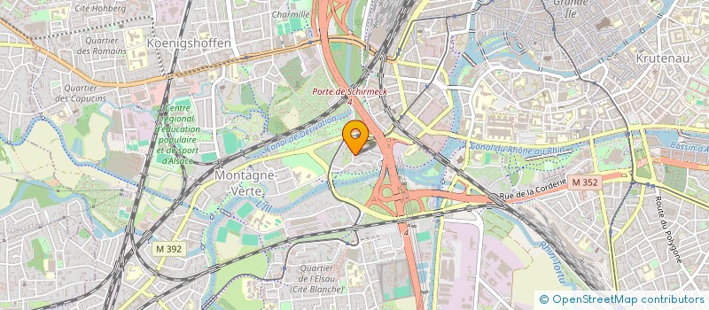 localisation de l'entreprise MONSIEUR RENE SPEYSER  STRASBOURG