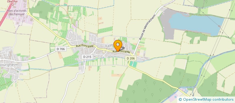 localisation de l'entreprise MONSIEUR RENE STAUB  NIEDERNAI