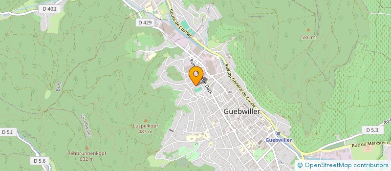 localisation de l'entreprise MONSIEUR RENE STEINLE  ISSENHEIM