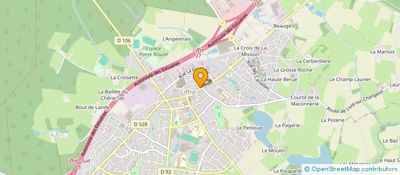 localisation de l'entreprise MONSIEUR RENE SUBLET  LIFFRE