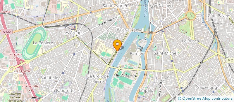 localisation de l'entreprise MONSIEUR RENE SULTRA à TOULOUSE
