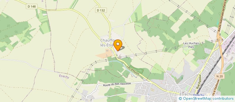 localisation de l'entreprise MONSIEUR RENE SUZANNE  CHAUFFOUR-LES-ETRECHY