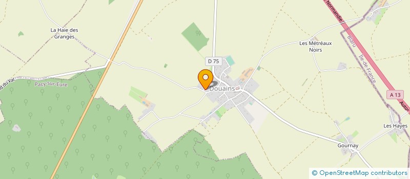 localisation de l'entreprise MONSIEUR RENE SZIJ à DOUAINS