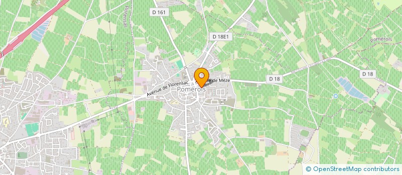 localisation de l'entreprise MONSIEUR RENE TAILLEFER  POMEROLS