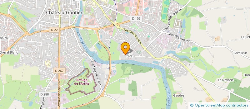 localisation de l'entreprise MONSIEUR RENE TAUMAIS à MENIL