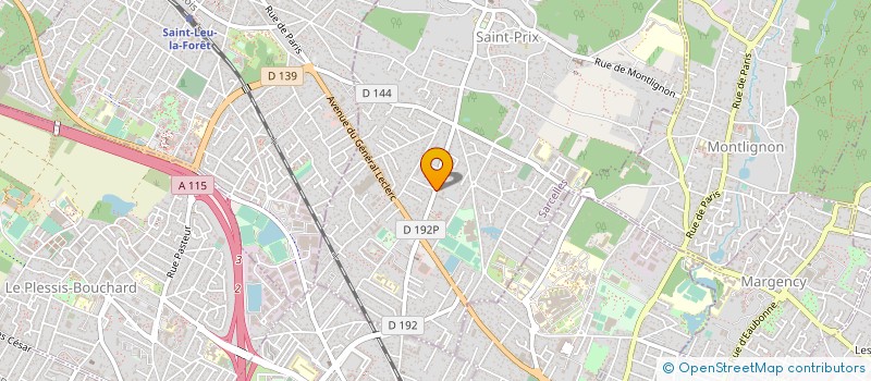 localisation de l'entreprise MONSIEUR RENE TAUZIN à SAINT-PRIX
