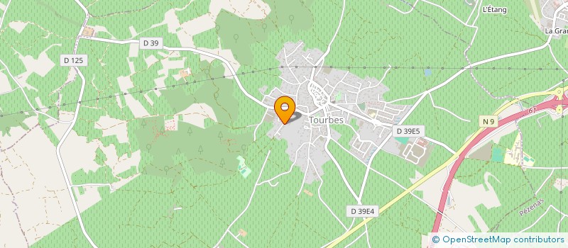 localisation de l'entreprise MONSIEUR RENE TERRAES  TOURBES