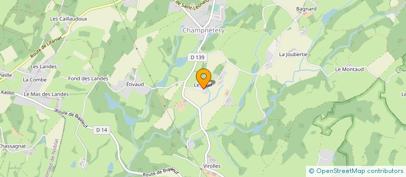 localisation de l'entreprise MONSIEUR RENE TERTRAIS  CHAMPNETERY