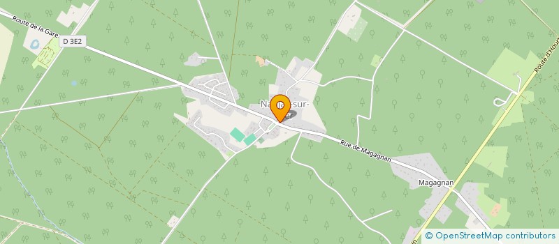 localisation de l'entreprise MONSIEUR RENE TESSON  NAUJAC-SUR-MER