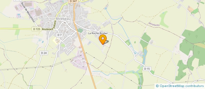 localisation de l'entreprise MONSIEUR RENE THIBAUT à SAINT-MARTIN-LA-PALLU