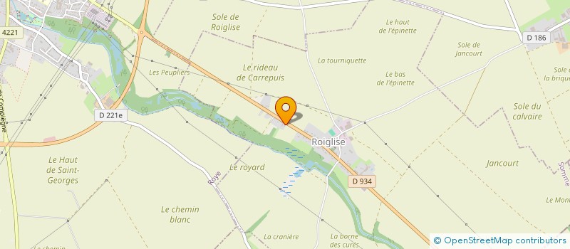 localisation de l'entreprise MONSIEUR RENE THIEBAUT  ROIGLISE