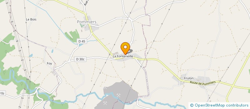 localisation de l'entreprise MONSIEUR RENE TISSIER à POMMIERS
