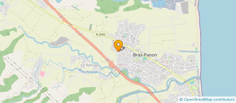 localisation de l'entreprise MONSIEUR RENE TONG YETTE  BRAS-PANON