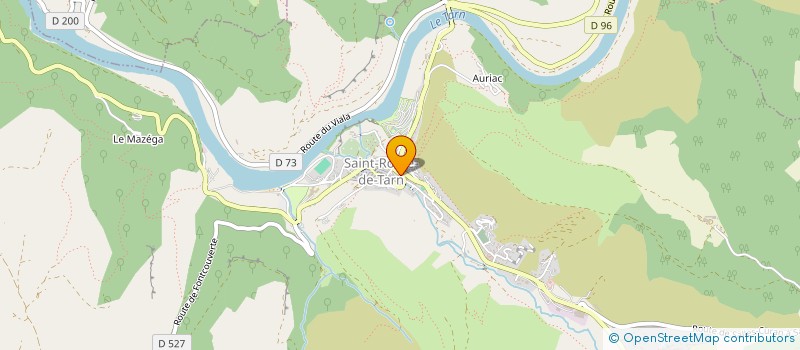 localisation de l'entreprise MONSIEUR RENE TREMOLIERES  SAINT-ROME-DE-TARN