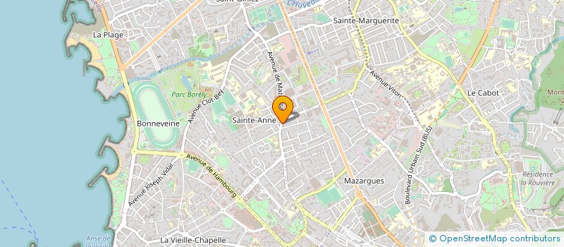 localisation de l'entreprise MONSIEUR RENE TRIBOLO  MARSEILLE