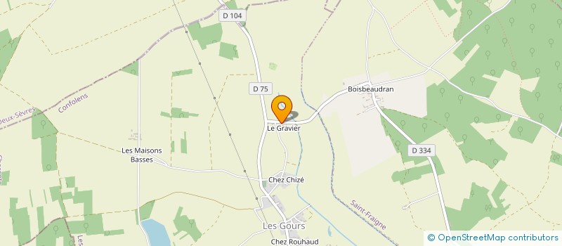 localisation de l'entreprise MONSIEUR RENE TURLAIS  VERDILLE