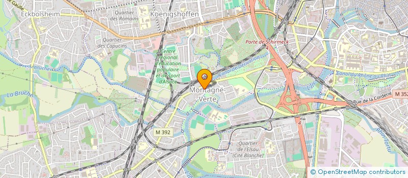 localisation de l'entreprise MONSIEUR RENE UNTRAU à STRASBOURG
