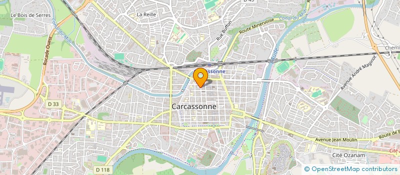 localisation de l'entreprise MONSIEUR RENE VALENTIN à CARCASSONNE