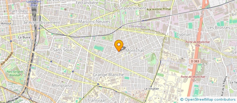 localisation de l'entreprise MONSIEUR RENE VAN-PEER à LYON