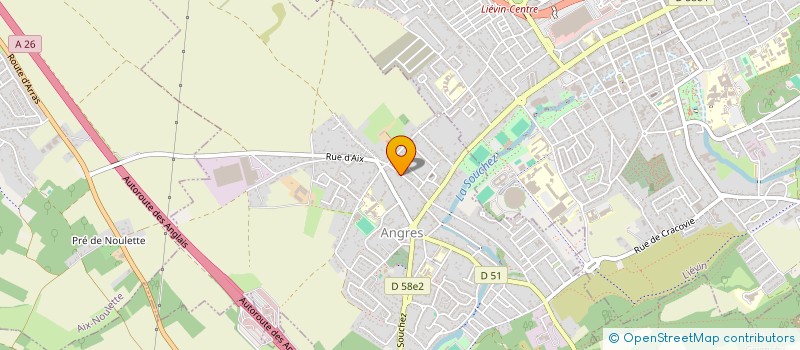 localisation de l'entreprise MONSIEUR RENE VASSEUR  ANGRES