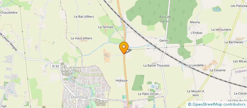 localisation de l'entreprise MONSIEUR RENE VEILLARD à NOYAL-SUR-VILAINE