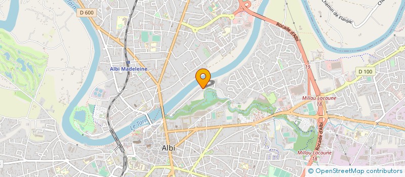localisation de l'entreprise MONSIEUR RENE VERCELLONE à ALBI