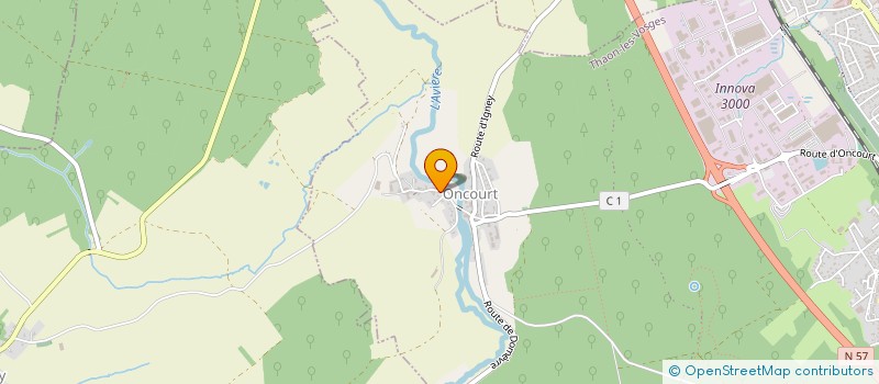 localisation de l'entreprise MONSIEUR RENE VERCELOT  THAON-LES-VOSGES