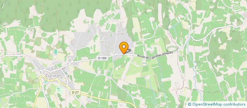 localisation de l'entreprise MONSIEUR RENE VERHELST  CUCURON