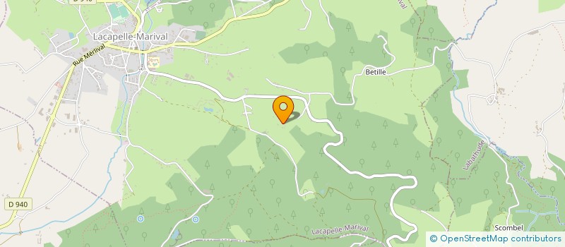 localisation de l'entreprise MONSIEUR RENE VERMANDE  LE BOURG