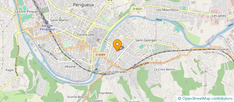localisation de l'entreprise MONSIEUR RENE VESSAT à PERIGUEUX