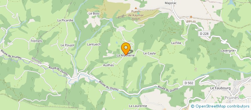 localisation de l'entreprise MONSIEUR RENE VIALACRES à CONQUES-EN-ROUERGUE