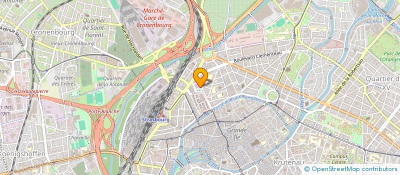 localisation de l'entreprise MONSIEUR RENE VOLTZENLOGEL à STRASBOURG