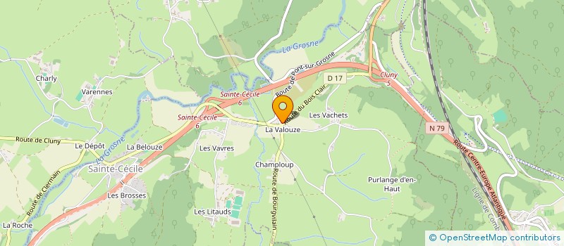 localisation de l'entreprise MONSIEUR RENE VOUILLON  CORTAMBERT