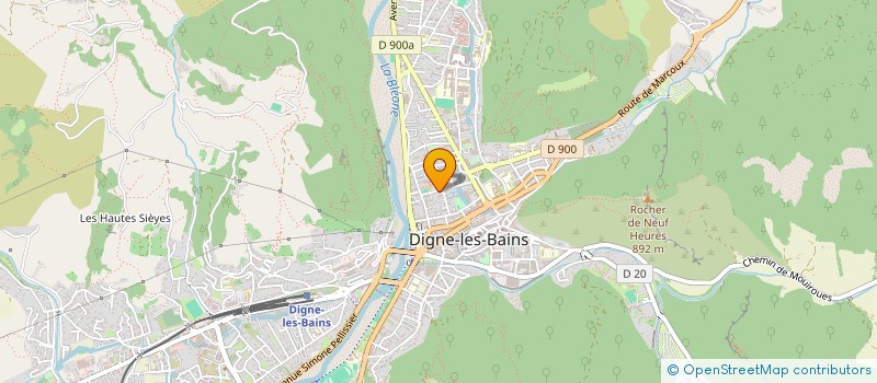 localisation de l'entreprise MONSIEUR RENE VROMET à DIGNE-LES-BAINS
