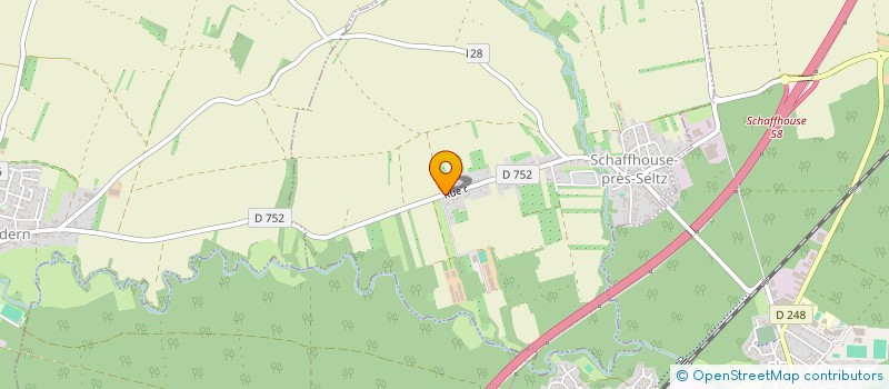 localisation de l'entreprise MONSIEUR RENE WALTER  SCHAFFHOUSE-PRES-SELTZ