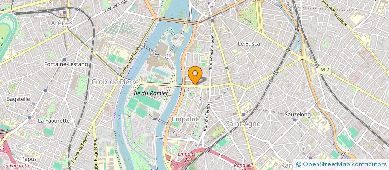 localisation de l'entreprise MONSIEUR RENE WARIN  TOULOUSE