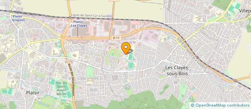 localisation de l'entreprise MONSIEUR RENE WINTERSTEN à PLAISIR