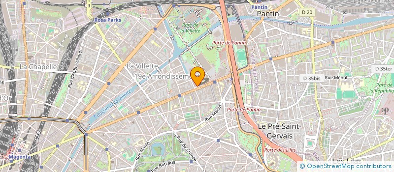 localisation de l'entreprise MONSIEUR RENE WOLLENICK  PARIS