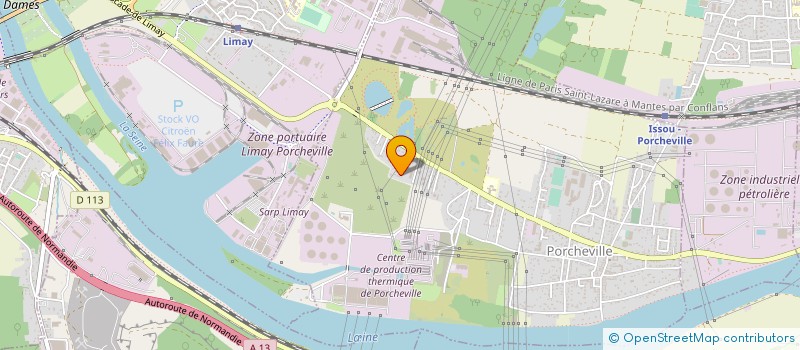 localisation de l'entreprise MONSIEUR RENE YENGADESSIN  PORCHEVILLE