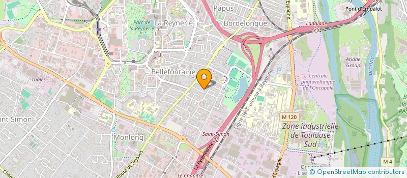 localisation de l'entreprise MONSIEUR RENE ZANDERIGO à TOULOUSE