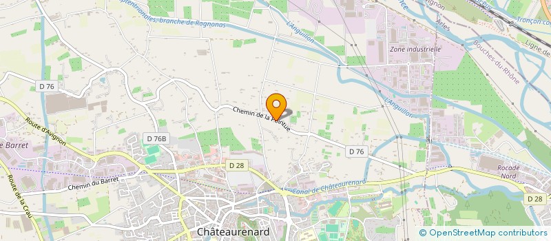 localisation de l'entreprise MONSIEUR RENE ZECCHINELLO  CHATEAURENARD