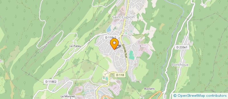 localisation de l'entreprise MONSIEUR RENE ZOZ  COTEAUX DU LIZON