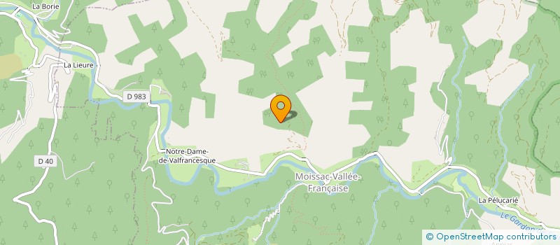 localisation de l'entreprise MONSIEUR RENEE FRAISSE  LE POMPIDOU