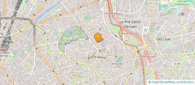 localisation de l'entreprise MONSIEUR RENELY LOUIS JEAN  PARIS 19