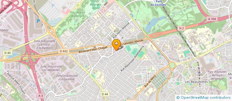 localisation de l'entreprise MONSIEUR RENES DES FOURNEAUX à AULNAY-SOUS-BOIS
