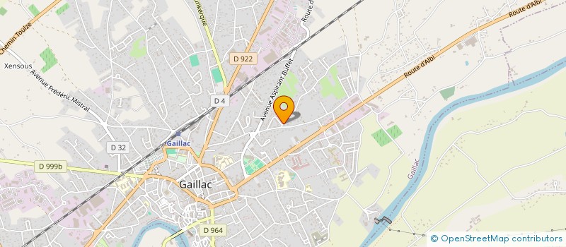 localisation de l'entreprise MONSIEUR RENIEL ESTOPINAN PENATE  GAILLAC